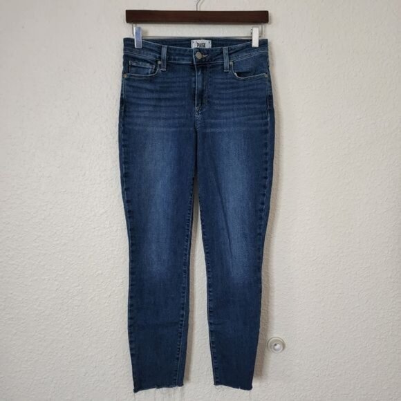 PAIGE Verdugo Ultra Skinny Jeans in Leia Wash Women's Size 28 Stretch Denim - Picture 1 of 9